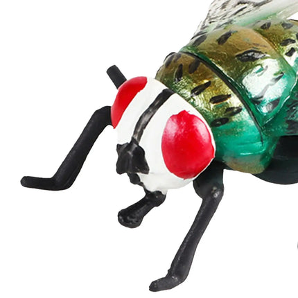 Fly Toys Fly Animal Model Ornament Toy Props Flies Figures for Kids