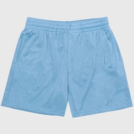 2026 Summer Mesh New Muscle Fitness Quick Drying Breathable Shorts Casual Sports Solid Color No Logo Basketball Shorts