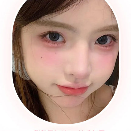 HISYI monochrome blush whitening matte cosmetics vitality girl nude makeup natural smudge monochrome blush plate