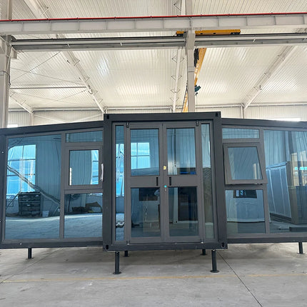 40ft Luxury Folding Container House Modular Prefabricated Home Steel Structure Mobile Tiny House for Granny Flat Garden Room