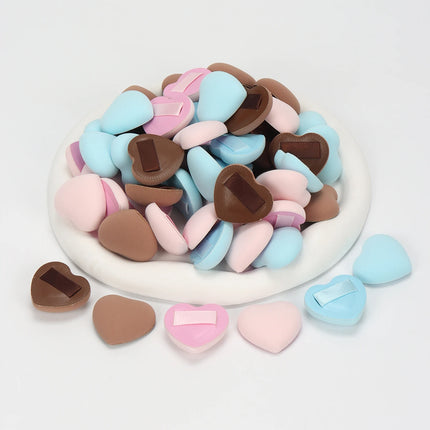 5/10/20Pcssuper Soft Cotton Candy Makeup Puff Necessary Wet Dry Use Air Cushion Powder Puff Multifunction Portable Makeup Sponge