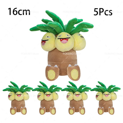 Wholesale Pokemon Plush 5Pcs/Lot Mimikyu Caterpie Oddish Garchomp Phantump Umbreon Sylveon Stuffed Animal Peluche Christmas Gift