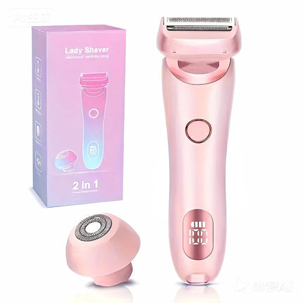 Lady Hair Removal Device Eyebrow Shaper Waterproof Electric Epilator for Women Whole-Body Trimmer Legs,Underarm,Arm Hair Remover