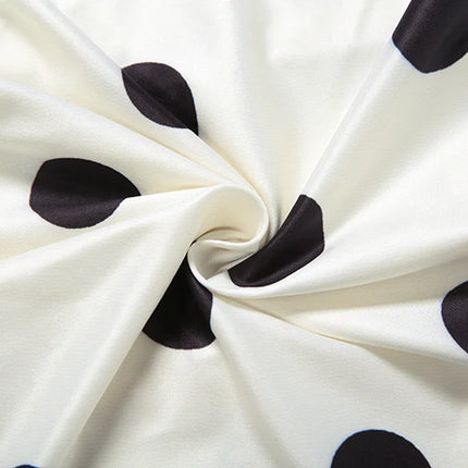 Weird Puss Polka Dot Strapless Tank Top Women Lace-Up Hollow Backless Sexy Summer Trend Hottie Wild Classic Skinny Streetwear
