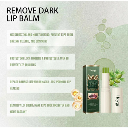 Remove Dark Lip Balm Lighten Melanin Lip Mask Fade Lip Line Brighten Exfoliating Moisturize Dead Skin Repair Lip Care Products