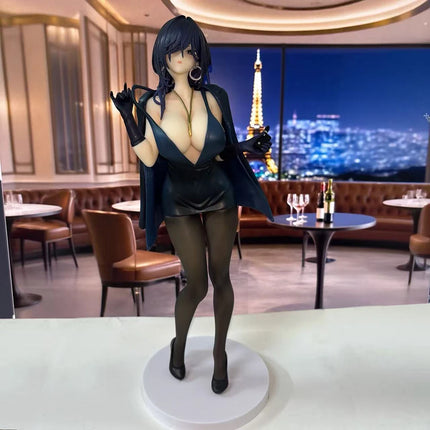 26CM Yokoyama Iwami Black Dress1/6 Ver. PVC Action Figure Sexy Anime +18 Uncensored for Adult Collection Gift Model Toys