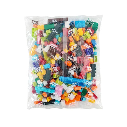 125g/250g DIY Building Blocks Bulk Set City Classic Bricks Colorful Assembly Creative Toy Educational Interactive Toy for Kids