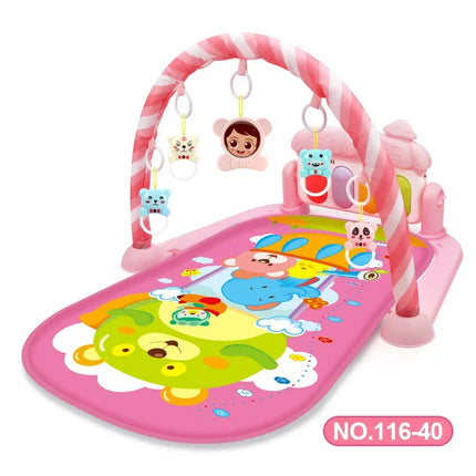 Multifunctional Baby Activity Gym Play Mat Musical Rack Kid Infant Fitness Frame Educational Crawling Carpet Toy Children Gift