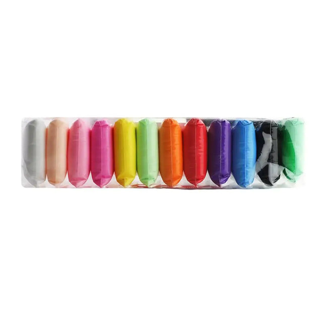 12/24/36Pcs Air Dry Clay Ultra Light and Air Dry Clay Children Toy Non-Toxic and Eco-Friendly Modeling Magical Clay with Tools