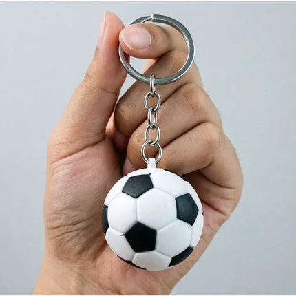 Mini Soccer Ball Keychain 3d Football Keyring for Men Women Sports Fans Bag Charm Car Key Accessory Gift 2026 New Arrival