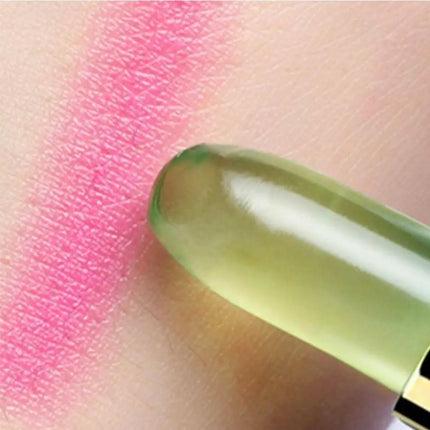 Aloe Vera Lip Balm - Temperature Activated Color Change | Hydrating Plant-Based Formula | Jelly Gloss