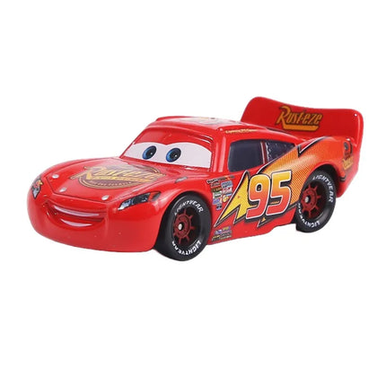 Boy Cars toy Lightning McQueen Mater harvester Frank 1:55 Diecast Metal Car Model Toy Children's Birthday Gift