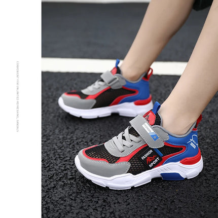 Single Net Children's Shoes Boys Sneakers Summer Breathable Non-slip Surface Girls Casual Tennis Sports Running Outdoor Shoes