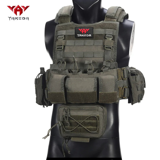 YAKEDA Tactical Hunting Vest - Quick Release System / Gilet tactique de chasse YAKEDA - Système libération rapide