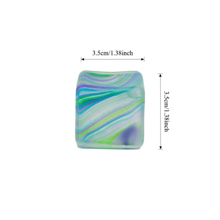 Taba Squishy Ice Cube Stress Balls Squeeze Toys for Kids Adults Sensory Fidget Toys for Anxiety Relief, Party Favors Gifts