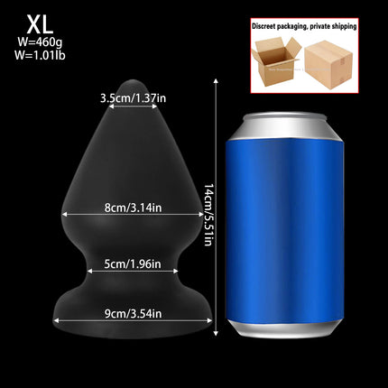 XXXL Fisting Butt Plug Training Dilator Small Huge Anal Plug Super Soft Anal Toys Suction Cup Big Sex Toy For Men Women Buttplug