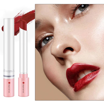 4 pcs/set Cigarette Lipstick Set Long Lasting Lip Glaze Matte Lip Gloss Waterproof Lip Stick Tube Nude Lip Tint Makeup Cosmetics