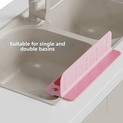 Reusable Kitchen Water Baffle Anti-splash Detachable Sink Splash Guard Creative Universal Soap Sponge Shelf Kitchen Gadgets