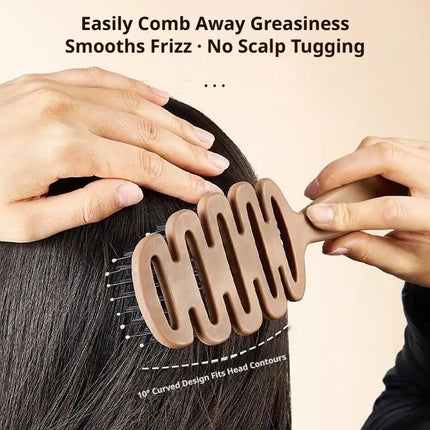 Hairdressing Massage Comb Curly Hairbrush Boar Bristle Paddle Hair Brush Anti Static Comb  Salon Hair Styling Tools Makeup Tools