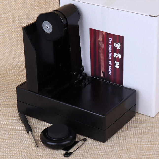 Remote Control Card Fountain Magic Tricks Spray Card Device Magic Props Stage Accessories Fountain Magic Metalism Gimmick G8097