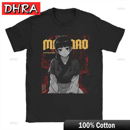 Anime Apothecary Diaries Crewneck T-Shirt Short Sleeve Maomao Tee Shirt Graphic Printed Casual Summer Unisex Tops Cute Clothing