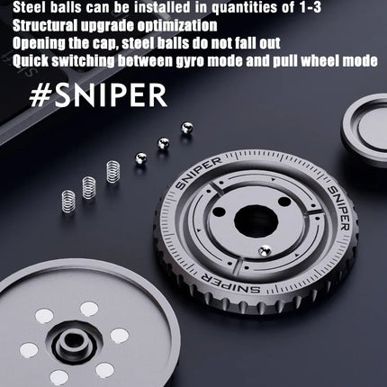 3in1 EDC Metal Pushing Card Hand Spinner Coin Adults Creative Anti-stress Fidget Toys 2024 New Stress Reliever Fidget Spinner