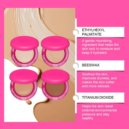 Peptide Bounce Balm Foundation Hydrating Age Defying Makeup For Mature Skin Full Coverage Waterproof Hydrating Balm Foundation