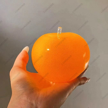 Big Apple Stress Ball Apple Fidget Toys Non-Bounce Squeeze Ball ASMR Sensory Toys for Kids & Adults Anti-Stress Festival Gifts