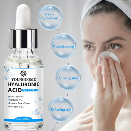 Hyaluronic Acid Facial Essence Deep Moisturizing Shrink Pores Tighten The Skin Facial Skin Essence Korean Skin Care Products