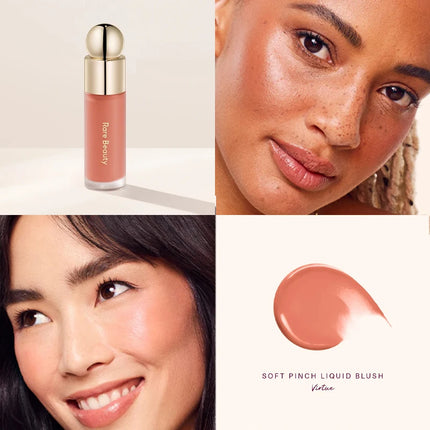 Popular Cosmetics Brand Rare Beauty Silky Skin Liquid Blusher Long-lasting Stay-put Contour Natural Highlight Original Makeup