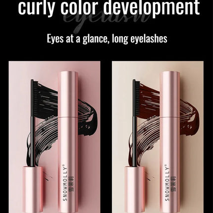 Black Volume Curl Mascara Defining Mascara Lengthening Waterproof  Mascara Waterproof Extra Volume Long -lasting Hyper-Curl