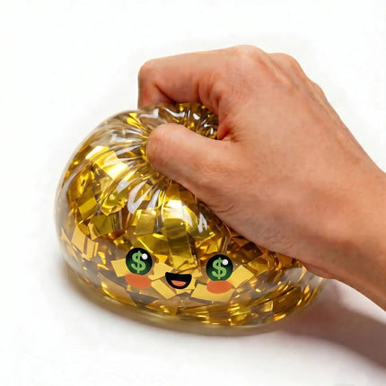 2026 Viral Mystery Box Glitter Dumpling Squishy Secret Golden Edition Soft Squeeze Portable Desk Accessory Creative Gadget Gift
