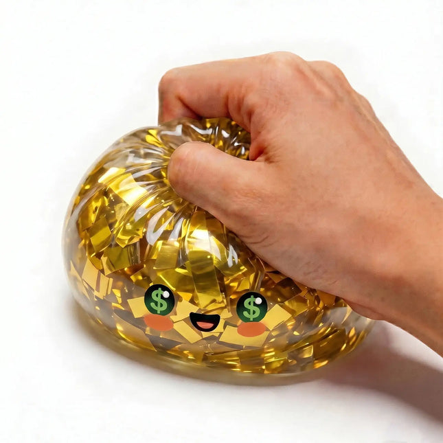 2026 Viral Mystery Box Glitter Dumpling Squishy Secret Golden Edition Soft Squeeze Portable Desk Accessory Creative Gadget Gift