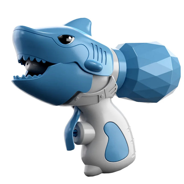 New Cute Dinosaur Shark Pushing Beach Outdoor Water Gun Children's Game Toy Water Gun Boys And Girls Water Toy Mini Water Gun