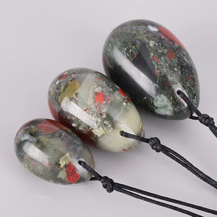 Naturally Rose Quartz Yoni Egg Jade Eggs Women Kegel Exerciser Jade Massager Vaginal Muscles Tightening Ball Crystal Kegel Eggs
