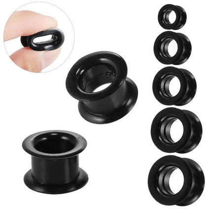 1Pair 3-48mm Silicone Ear Plugs and Tunnels Piercing Expander Piercing Tunnel Ear Tunnels Stretchers Ear Plug Ear Gauges