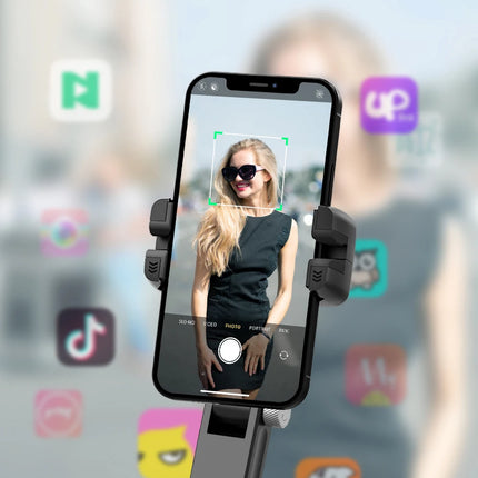 Handheld Gimbal Stabilizer Selfie Stick Tripod For iPhone Android Cell Phone Mobile Smartphone Camera Hand Portable Cellphone