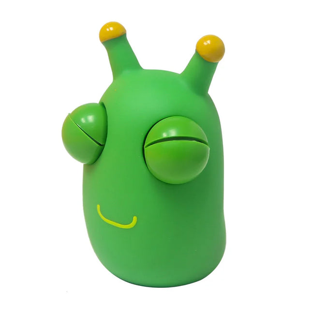 Green Worm Eye Popping Squeeze Fidget Toys for Autism and ADHD, Weird Stuff, Funny Gadget, Novelty Anti-Stress Anxiety Toys