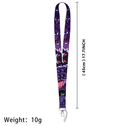 Cute Anime Credential Holder Cool Game Elf Lanyards for Key Neck Strap For Card Badge Gym Keyring Accessories Gifts for Friends