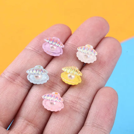 8pcs/Lot Slime Charms Mermaid Tail For DIY Cake Phone Decoration Sprinkles Toys Mud Polymer Clay Slime Supplies