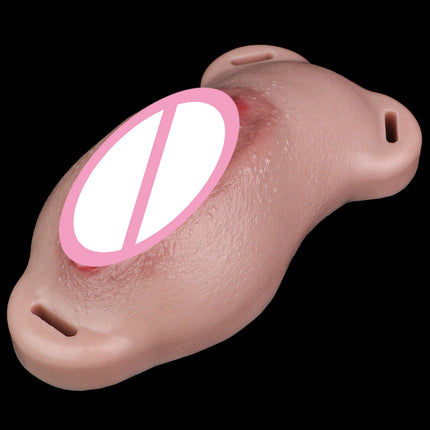 FAAK Male Hiding gaff Panties Male to Female Sex Toy Pads Strapon Insertable  Silicone Fake Vagina Clitoris Pads For Transgende