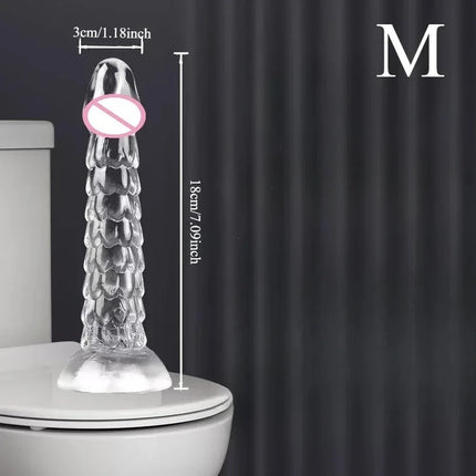 23cm Dragon Dildo Suction Cup Anal Plug Whip Buttplug Anus Dilator Female Vaginal Masturbator Butt Plug Sex Toys For Women Men