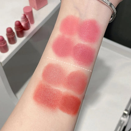 4-Color Matte Velvet Mist Lipstick, 1Pc Waterproof Non-Stick Cup Long-Lasting Wear Lipstick For Women