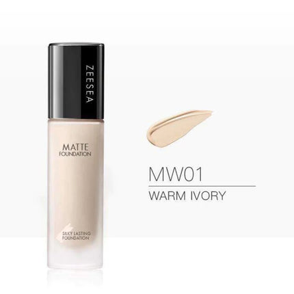 ZEESEA Silky Lasting Liquid Foundation- Hydra & Matte Makeup Concealer Brightening Waterproof BB Cream