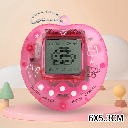 HOT SELL For Birthday Gift Party Virtual Pets Keychain for Kids Electronic Digital Pet Christmas Retro Handheld Game Machine