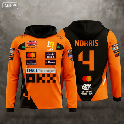 2026 Lando Norris Fall/Winter  New Collection: The Perfect Combination of Racing Style Hoodies and Extreme Sports Clothes