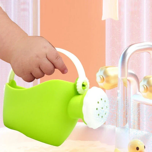Kids Beach Toy Set Baby Sand & Water Play Kit with Bucket Shovel Rake Watering Can Summer Outdoor Sandbox Tools for Toddlers