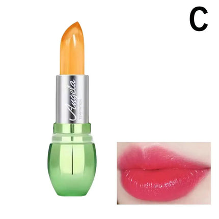 Aloe Vera Color-Changing Jelly Lipstick Long-lasting Non-transferable Moisturizing Lip Care Balm Lipstick Cosmetic Lip Gloss