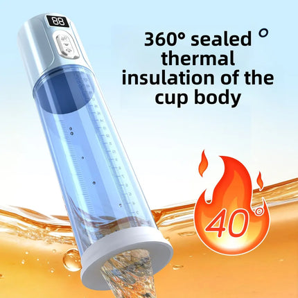 3-Frequency Sucking Penis Pump Inflatable Real Vagina Silicone Inhalation Pump Exercise Glans Male Masturbator Sex Toys For Men