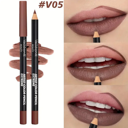 4PCS/SET Moisturizing Lip Gloss Lip Oil Lip Liner Set - Long lasting Waterproof Lip Liner 3D Lips for A Dewy Finish Lip Combo